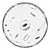 Rauchwarnmelder (Durchmesser: 15 cm, Batterielaufzeit: 10 Jahre, Alarmsignal: Min. 85 dB)