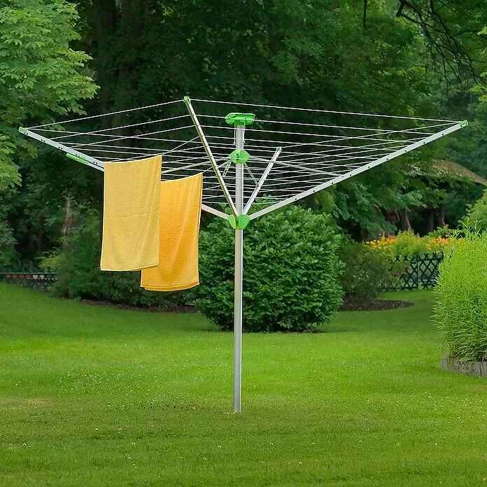 Juwel Wäschespinne Novaplus 600 Lift - Länge Wäscheleine: 51 m, Geeignet für Anzahl Waschmaschinenfüllungen: 5 Stk. - 6 Stk. - Stimmungsaufnahme