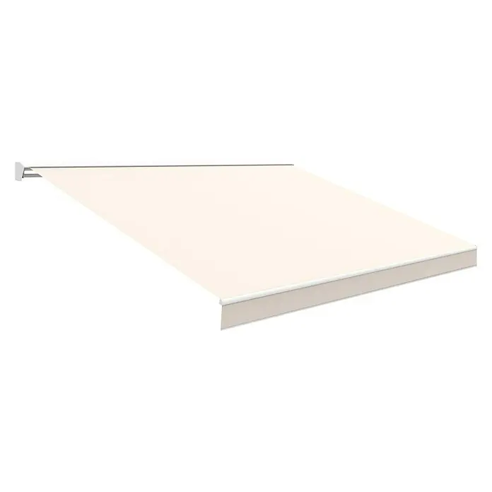 SmartSun Toldo de brazos extensibles Premium Edition Kit - Arena soft, Ancho: 3 m, Caída: 2 m - Elegante toldo beige para uso exterior. Protección solar perfecta y un complemento elegante para tu terraza o balcón.