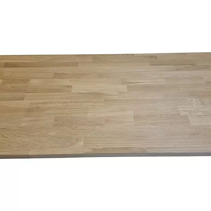 Leimholzplatte Treppenstufe Eiche - Eiche, Qualitätsstufe Leimholzplatte: A/B, 2.000 x 650 x 40 mm - Detailaufnahme