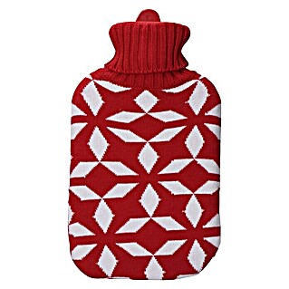 Bolsa de agua caliente 2L Simetría (Rojo)