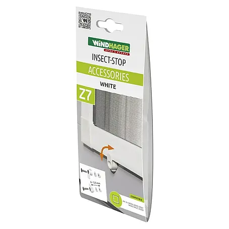 Windhager Befestigungs-Set für Fenstergitter Vorreiber