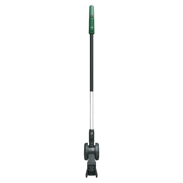 Bosch Power for All 18V Teleskopstiel - Passend für: AdvancedShear 18V-10 - Nahaufnahme einer Bewässerungsdüse, die auf einem schwarzen Hintergrund steht. Ideal für die Gartenbewässerung.