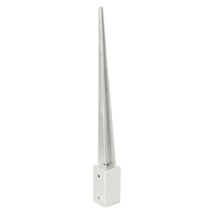 Einschlagbodenhülse71 x 71 x 750 mm, Geeignet für: Vierkantpfosten