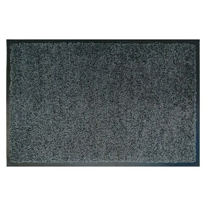 Felpudo antideslizante Contract (Negro/Gris, 90 x 60 cm, Poliamida y goma)