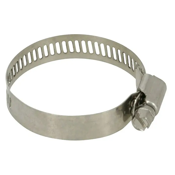 Malibu Bypass-Set - Durchmesser Anschluss: 32 mm - 38 mm - Eine Schlauchschelle aus Edelstahl mit Schraubverschluss, ideal zur sicheren Befestigung von Schläuchen und Rohren in verschiedenen Anwendungen.