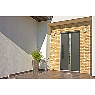 Splendoor Haustür Thermodoor PLUS SP20A (100 x 210 cm, DIN Anschlag: Links, Anthrazitgrau Feinstruktur)