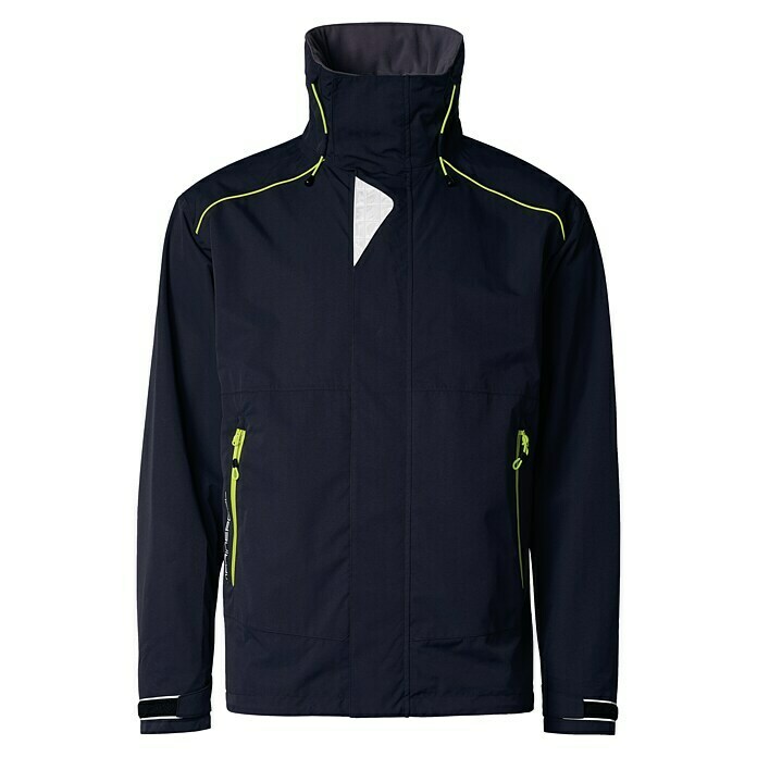 Marinepool Segeljacke BorneoL, Herren, Schwarz Front View