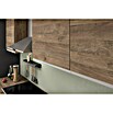 Marinelli Cucine Vormontierte Küchenzeile Ametista (Breite: 250 cm, Anthrazit/Nuss, Mit Elektrogeräten, Spüle links) | BAUHAUS
