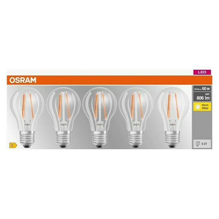 Osram Set LED žarulja E27 Classic A60 