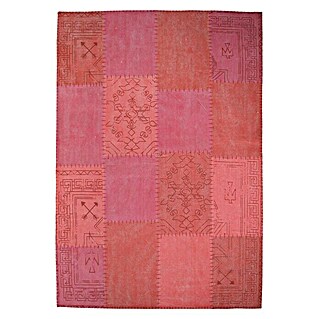 Kayoom Flachgewebeteppich Lyrical 210 (Rot, 150 x 80 cm, 100 % Baumwolle)