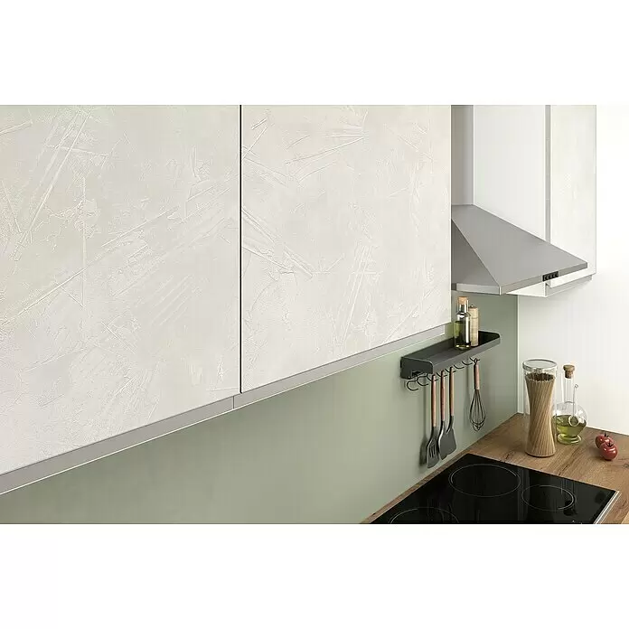 Marinelli Cucine Vormontierte Küchenzeile Marina - Breite: 195 cm, Weiß, Mit Elektrogeräten, Spüle links - Stimmungsaufnahme