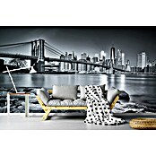 Papermoon Premium collection Fototapete New York Brooklybridge (B x H: 300 x 223 cm, Vlies) | BAUHAUS