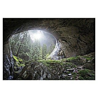 Papermoon Premium collection Fototapete Höhle zum Himmel (B x H: 400 x 260 cm, Vlies)