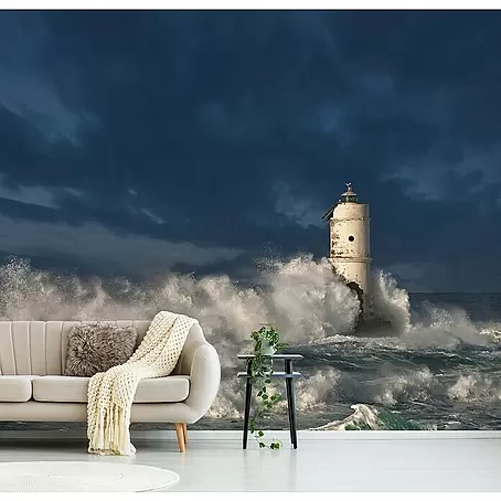 Papermoon Premium collection Fototapete Faro di Mangiabarche