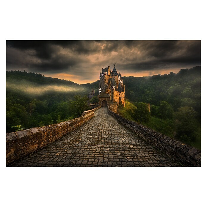 Papermoon Premium collection Fototapete Eltz I Burg 1 (B x H: 200 x 149 cm, Vlies) | BAUHAUS