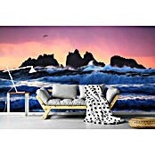 Papermoon Premium collection Fototapete Bandon Strandschichten (B x H: 400 x 260 cm, Vlies) | BAUHAUS