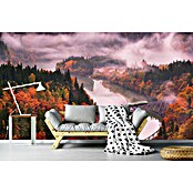 Papermoon Premium collection Fototapete Herbst Tadami Line (B x H: 250 x 186 cm, Vlies) | BAUHAUS