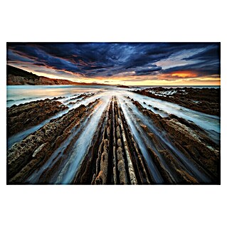 Papermoon Premium collection Fototapete Zumaia Flysch (B x H: 500 x 280 cm, Vlies)