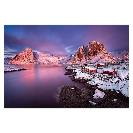 Papermoon Premium collection Fototapete Norwegen Fjord
