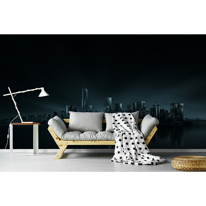 Papermoon Premium collection Fototapete New York Skyline (B x H: 500 x 280 cm, Vlies) | BAUHAUS