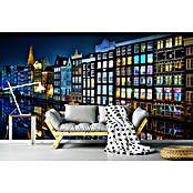 Papermoon Premium collection Fototapete Amsterdam Spiegel (B x H: 300 x 223 cm, Vlies) | BAUHAUS