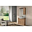 Baden Haus Badmöbel-Set Blanca (Gesamtbreite Badmöbel: 85 cm, 5-tlg., Eiche)