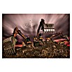 Papermoon Premium collection Fototapete Bagger Invasion (B x H: 350 x 260 cm, Vlies) | BAUHAUS