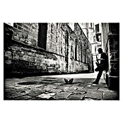 Papermoon Premium collection Fototapete Stille Straße (B x H: 300 x 223 cm, Vlies) | BAUHAUS
