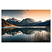 Papermoon Premium collection Fototapete Magische Stimmung Schwarzsee (B x H: 450 x 280 cm, Vlies) | BAUHAUS