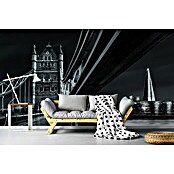 Papermoon Premium collection Fototapete London-Skyline (B x H: 500 x 280 cm, Vlies) | BAUHAUS