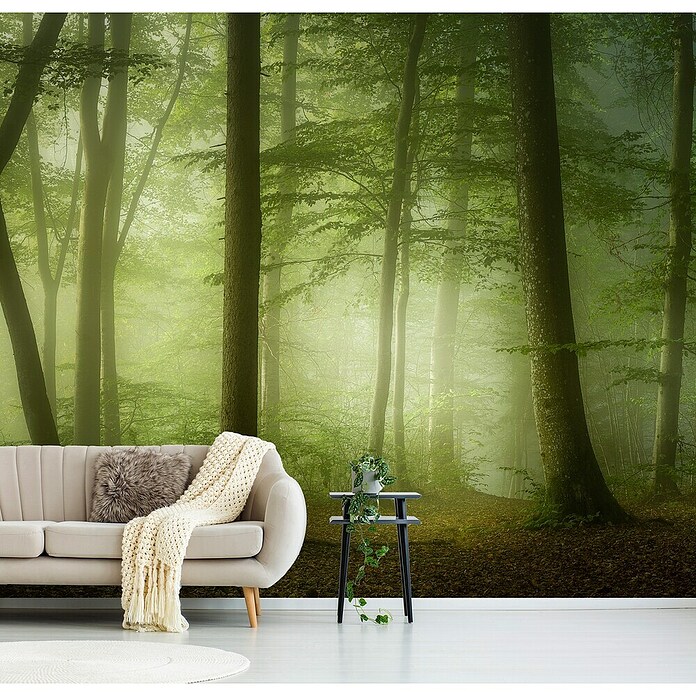 Papermoon Premium collection Fototapete Geheimnisvoller Frühling (B x H: 250 x 186 cm, Vlies) | BAUHAUS
