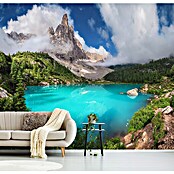 Papermoon Premium collection Fototapete Lago di Sorapis Venetien (B x H: 400 x 260 cm, Vlies) | BAUHAUS