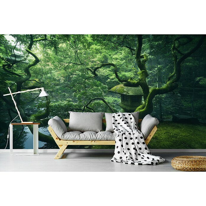 Papermoon Premium collection Fototapete Japanischer Baum (B x H: 200 x 149 cm, Vlies) | BAUHAUS