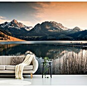 Papermoon Premium collection Fototapete Magische Stimmung Schwarzsee (B x H: 350 x 260 cm, Vlies) | BAUHAUS