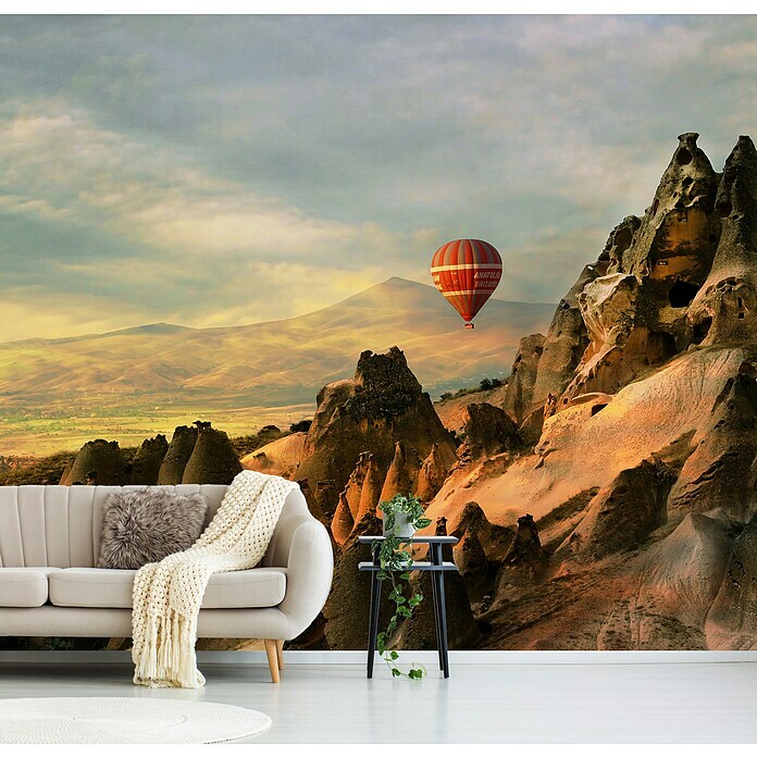 Papermoon Premium collection Fototapete Cappadocia (B x H: 350 x 260 cm, Vlies) | BAUHAUS