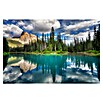 Papermoon Premium collection Fototapete Smaragd (B x H: 500 x 280 cm, Vlies) | BAUHAUS