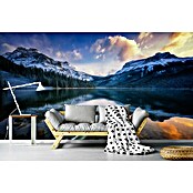 Papermoon Premium collection Fototapete Erster Frost am See (B x H: 250 x 186 cm, Vlies) | BAUHAUS