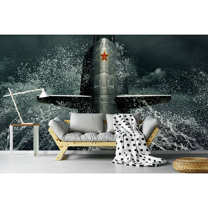 Papermoon Premium collection Fototapete U-Boot (B x H: 500 x 280 cm, Vlies) | BAUHAUS