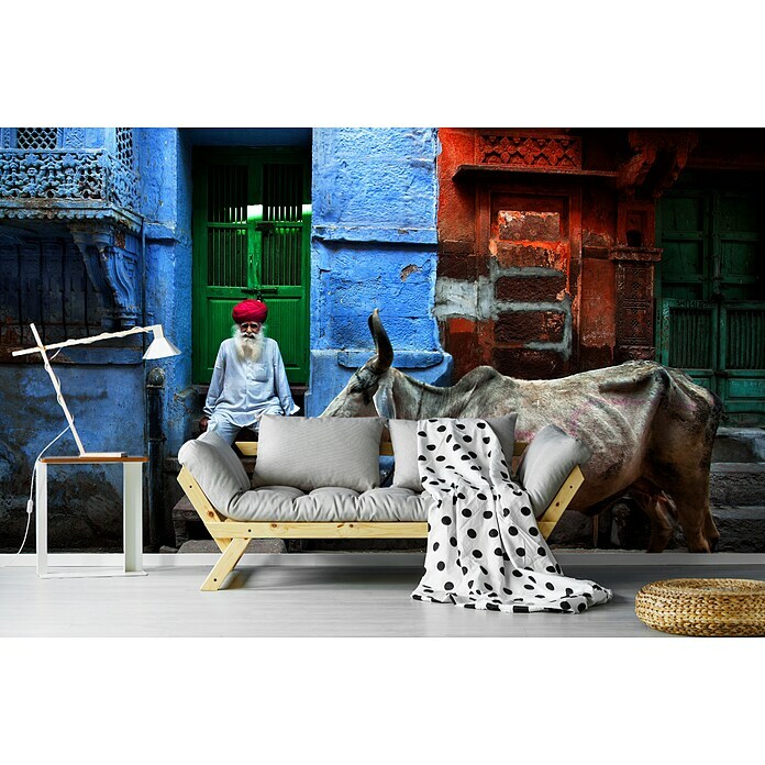 Papermoon Premium collection Fototapete Indien (B x H: 400 x 260 cm, Vlies) | BAUHAUS