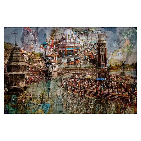 Papermoon Premium collection Fototapete Heiliges Indien