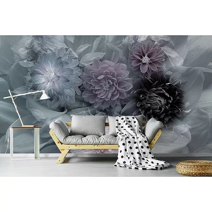 Papermoon Premium collection Fototapete Dahlia Dream - B x H: 350 x 260 cm, Vlies - Stimmungsaufnahme