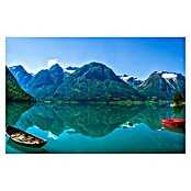 Papermoon Premium collection Fototapete Der Gletschersee (B x H: 500 x 280 cm, Vlies) | BAUHAUS