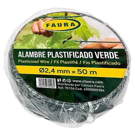 Faura  Alambre plastificado