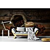 Papermoon Premium collection Fototapete Kaffeezeit (B x H: 400 x 260 cm, Vlies) | BAUHAUS