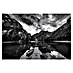 Papermoon Premium collection Fototapete Braies 'Graustufen' 