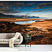 Papermoon Premium collection Fototapete Karge Seenlandschaft (B x H: 400 x 260 cm, Vlies) | BAUHAUS