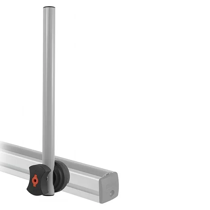 Menabo Ladungssicherungs-Set Professional - Passend für: Transporter, 2 Stk. - Nahaufnahme des Rhino Rack Pioneer Plattform Zubehörhalterung. Robust, sichere Befestigung für zusätzliches Equipment auf Ihrer Plattform.