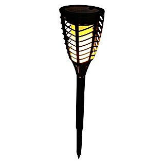 BAUHAUS LED solarna baklja Fackel Flame (LED, Crne boje, Visina: 76 cm)