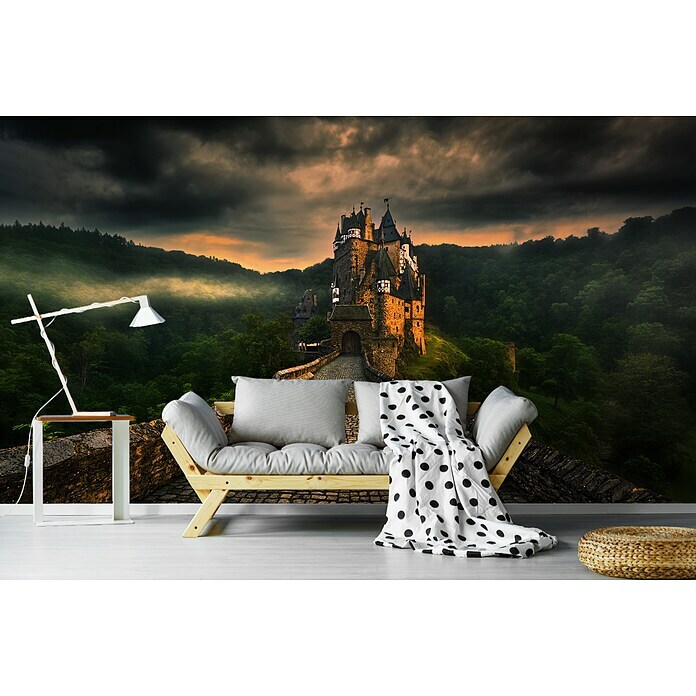 Papermoon Premium collection Fototapete Eltz I Burg 1 (B x H: 200 x 149 cm, Vlies) | BAUHAUS